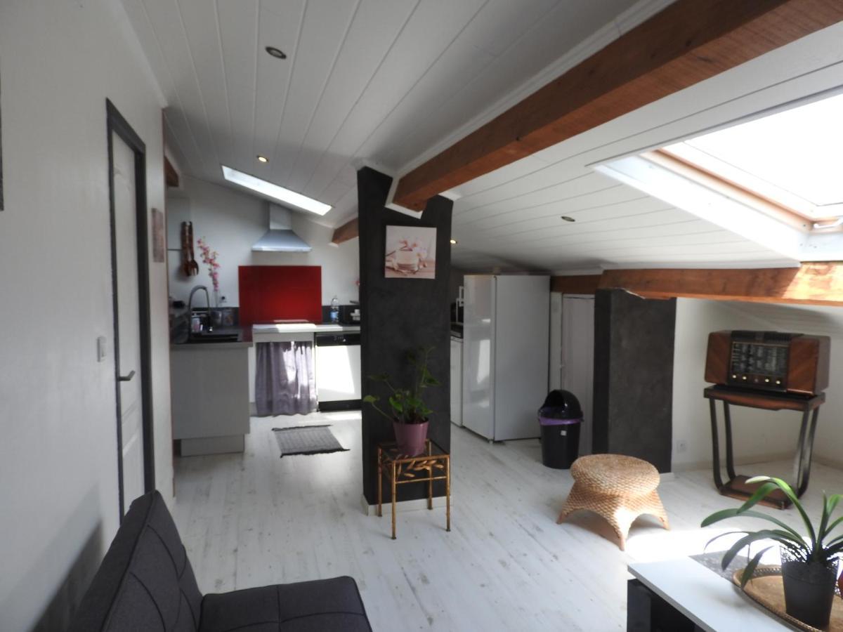 Appartement mansardé et climatisé 50 m2 Pompignan  Esterno foto