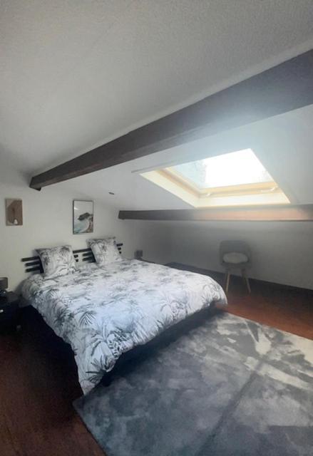 Appartement mansardé et climatisé 50 m2 Pompignan  Esterno foto